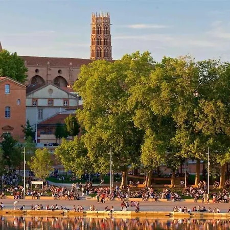 아파트 Le Saint-georges : Toulousain Typique 툴루즈